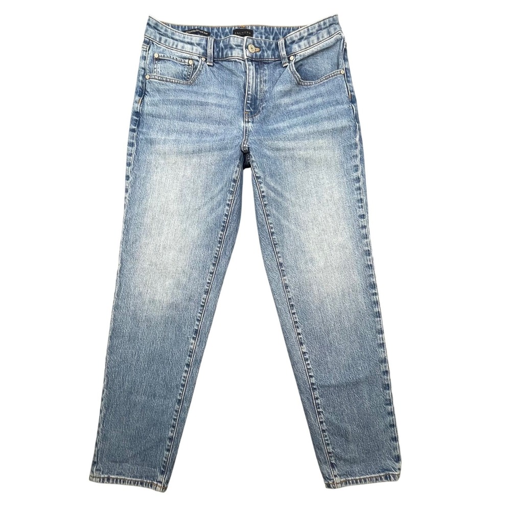 Talbots Blue Everyday Relaxed Jean Bristol Wash Straight Leg Womens 6 - Picture 1 of 9
